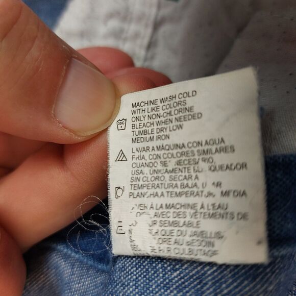 Liberty Men's Size 46x28 (52x27) Denim Bib Overalls READ - Picture 10 of 10